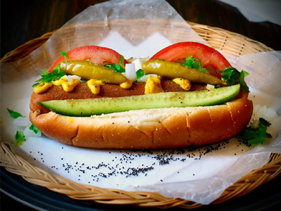 Chicago Style Veggie Dog